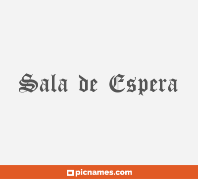 Sala de Espera